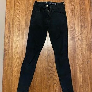 American Eagle black jegging